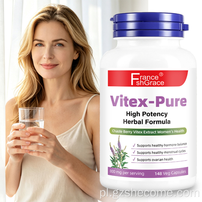 Shecome Vitex Chaste Berry Kapsułki Równowaga Hormonalna